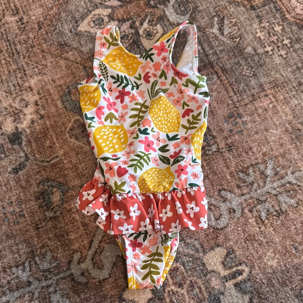 Colorful Floral Swimsuit